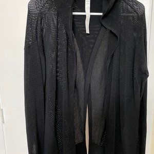 Lululemon Still Movement Wrap Split Back Cardigan